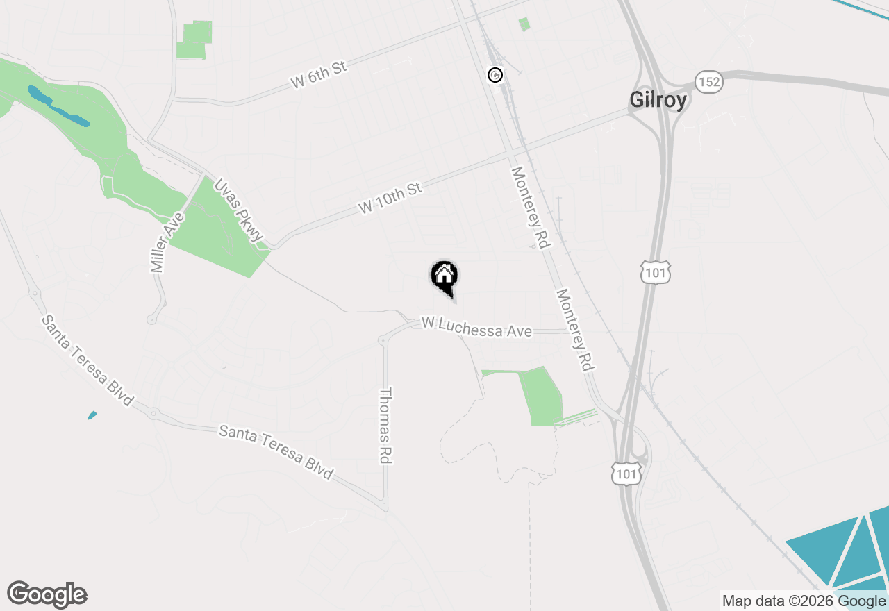 Map of 6535 Kings Place, Gilroy, CA 95020