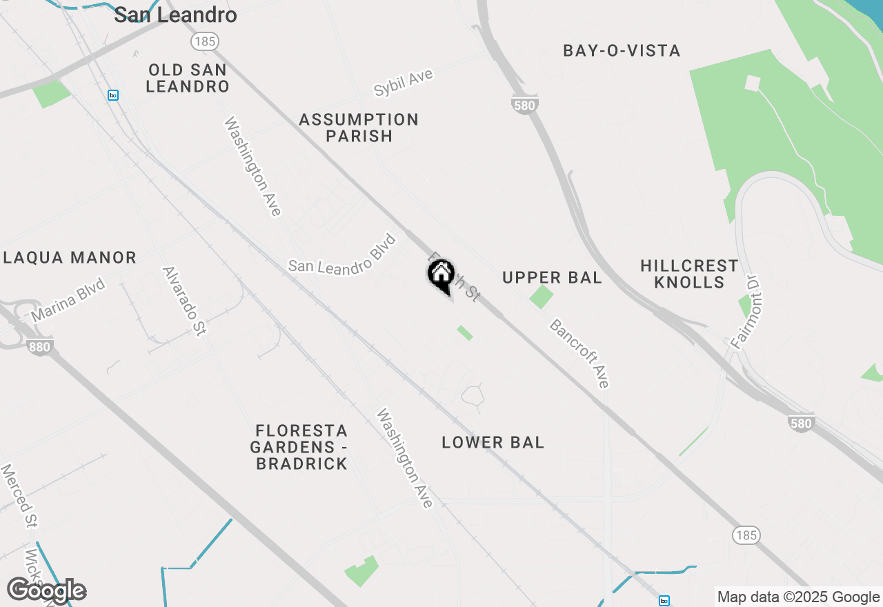 Map of 1231 141st Ave, San Leandro, CA 94578