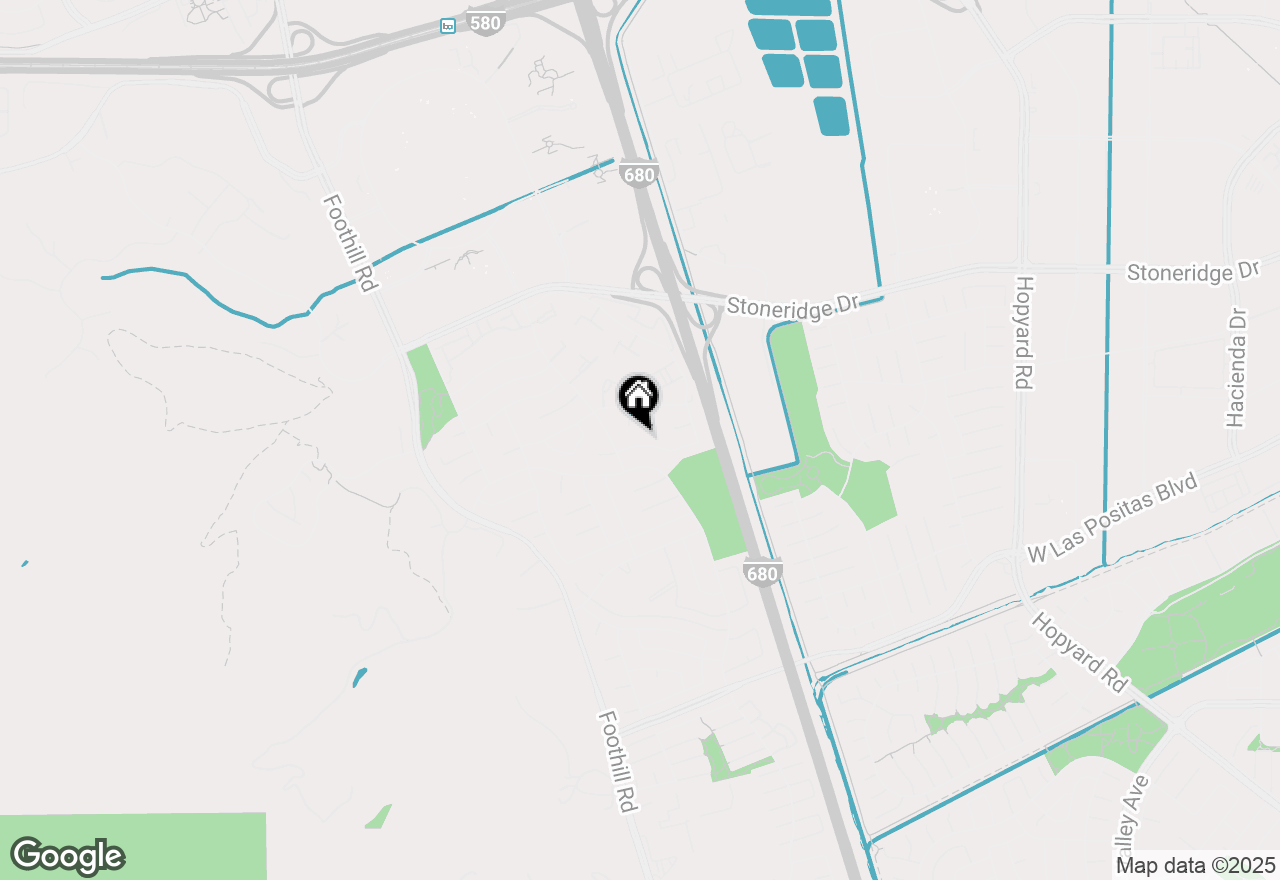 Map of 7527 Hillsdale Dr, Pleasanton, CA 94588