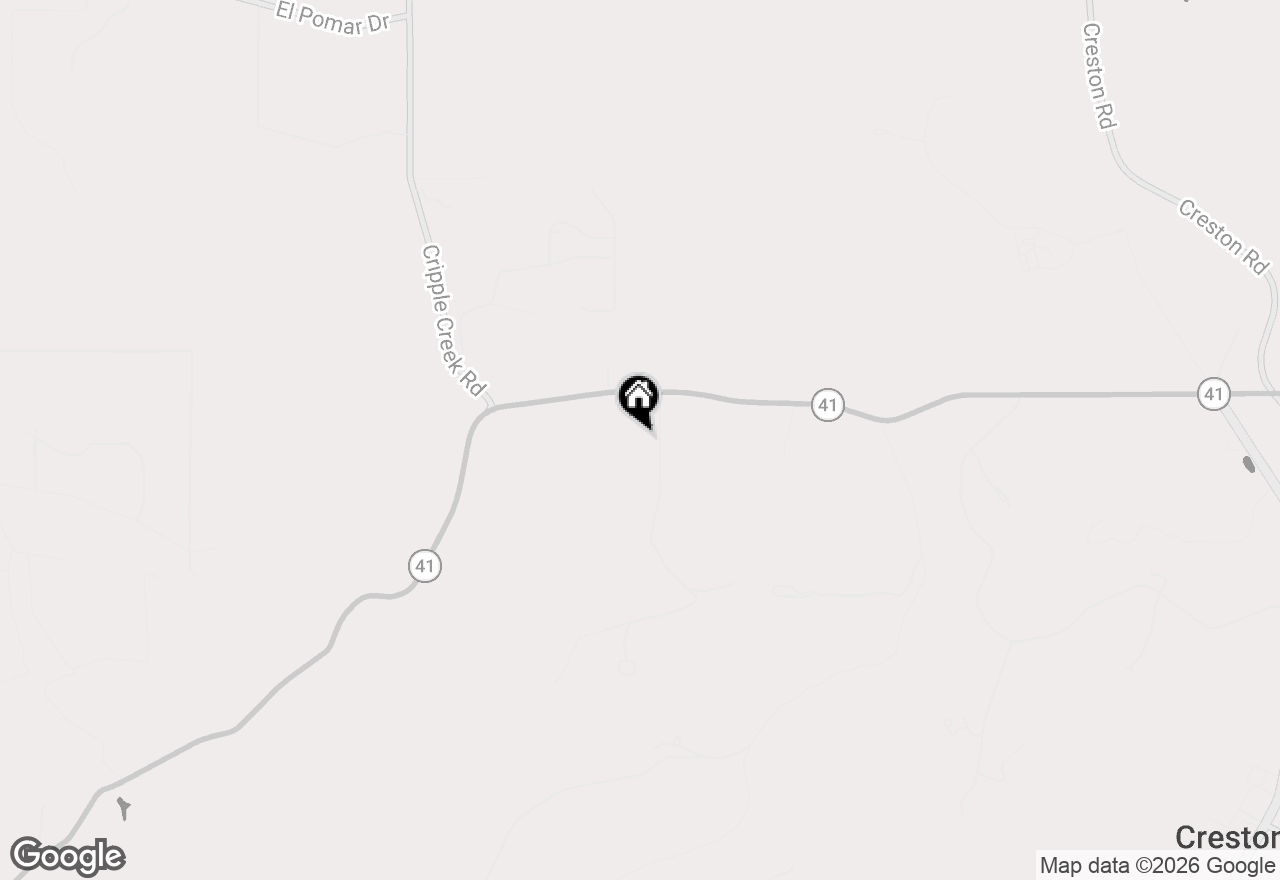 Map of 5820 Vista Del Paso, Paso Robles, CA 93446