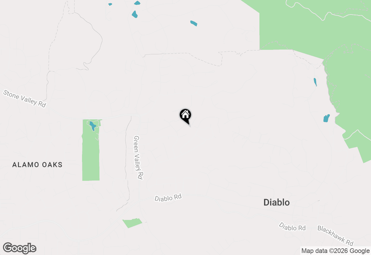 Map of 286 Via Cima Ct, Danville, CA 94526