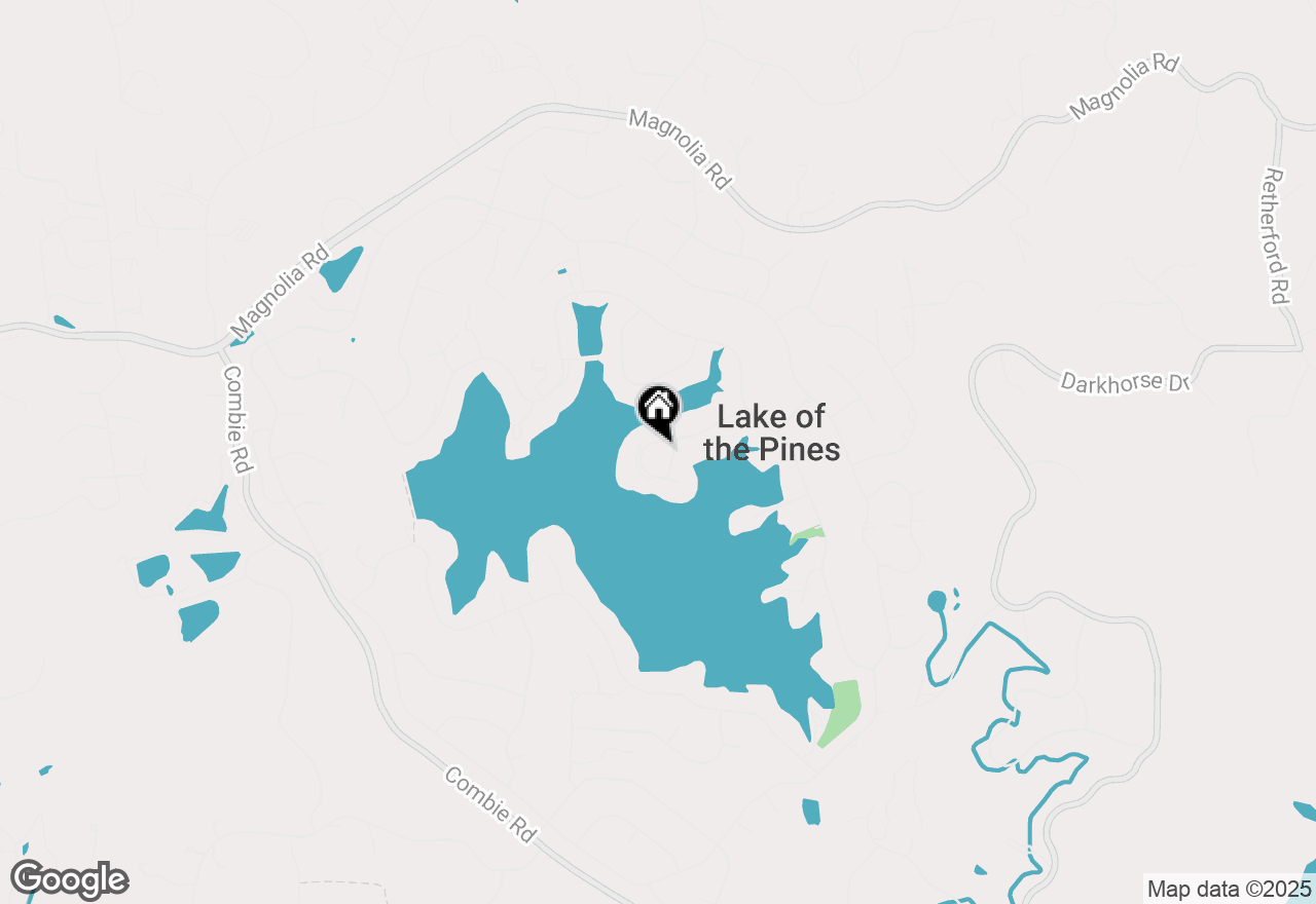 Map of 23771 Woodhaven Place, Auburn N V A, CA 95602