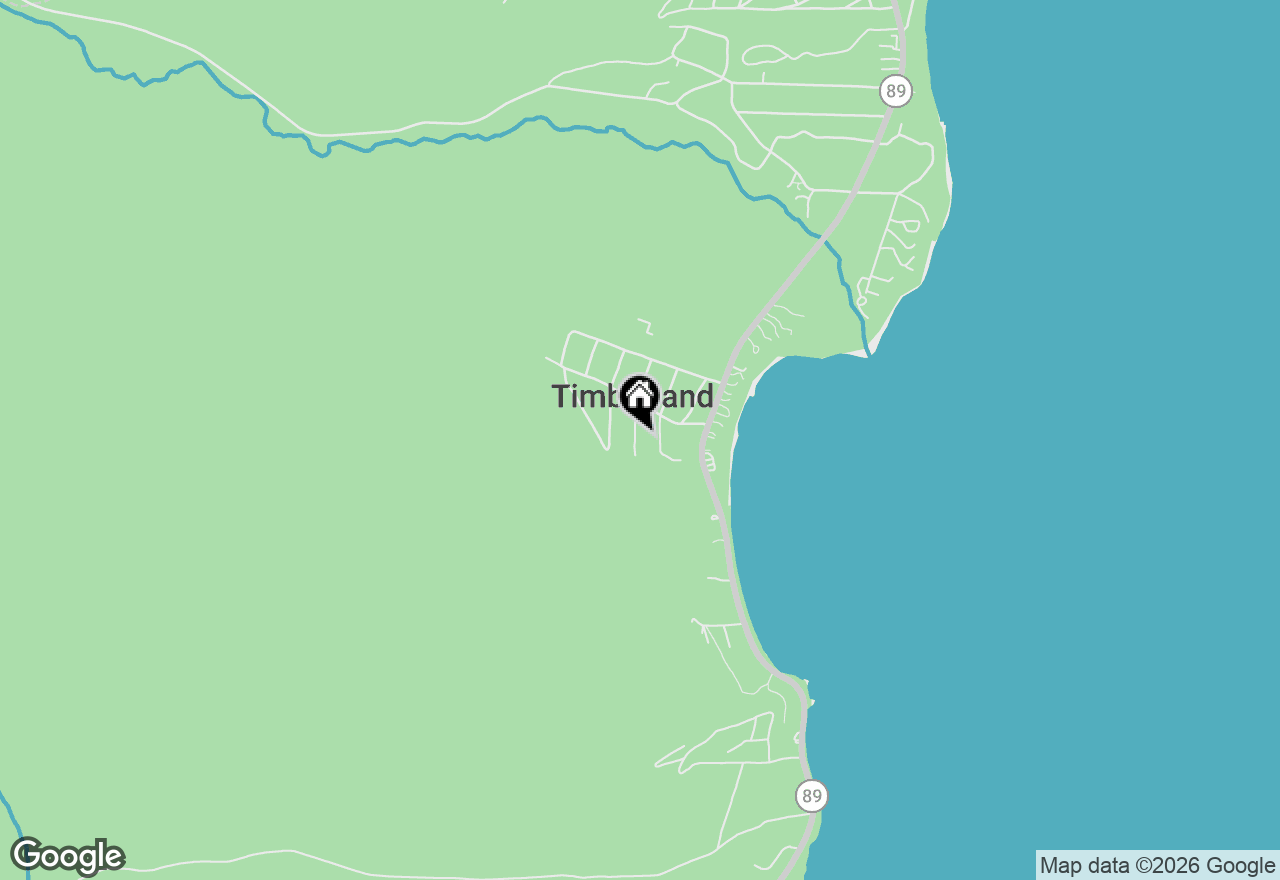 Map of 2685 Rustic Lane, Homewood, CA 96141