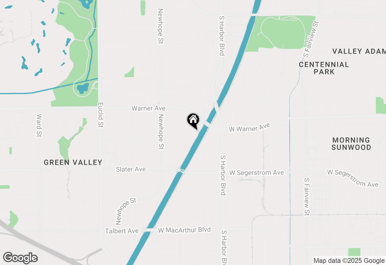 Map of 17220 Newhope Street #106, Fountain Valley, CA 92708