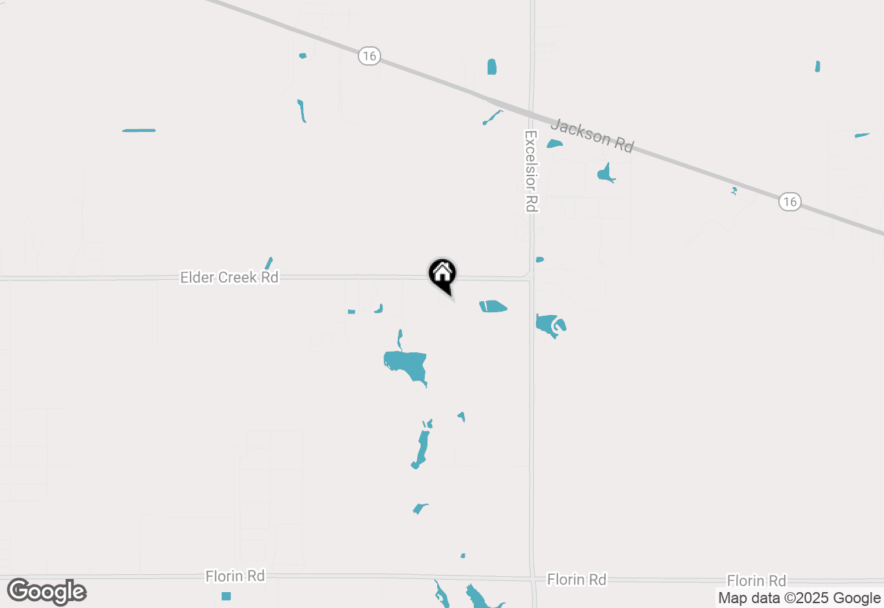 Map of 10376 Elder Creek Road, Sacramento, CA 95829