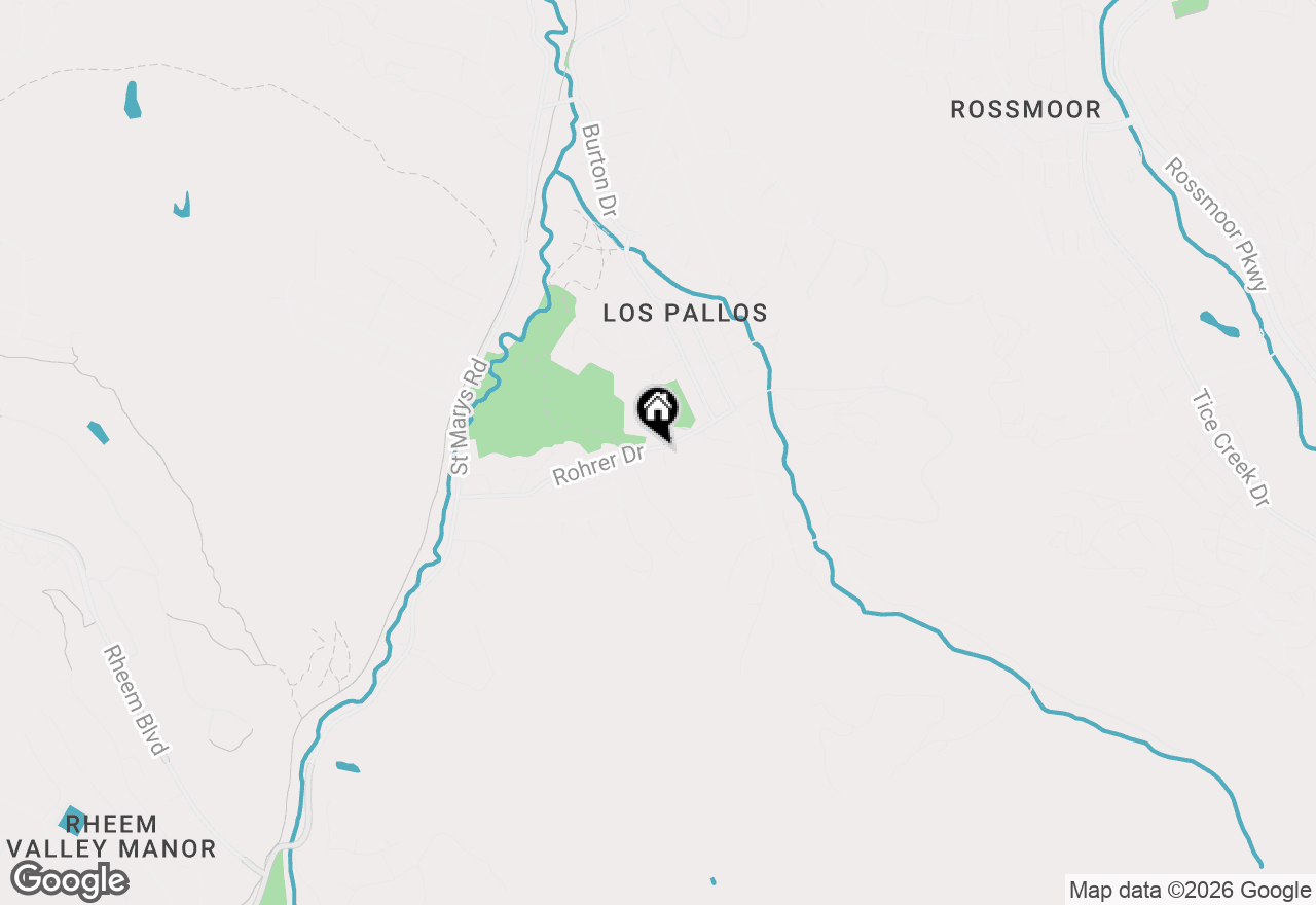 Map of 4 Burnt Oak Cir, Lafayette, CA 94549