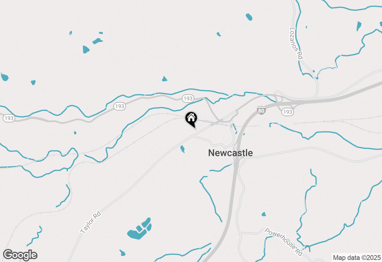 Map of 570 Taylor Road, Newcastle, CA 95658