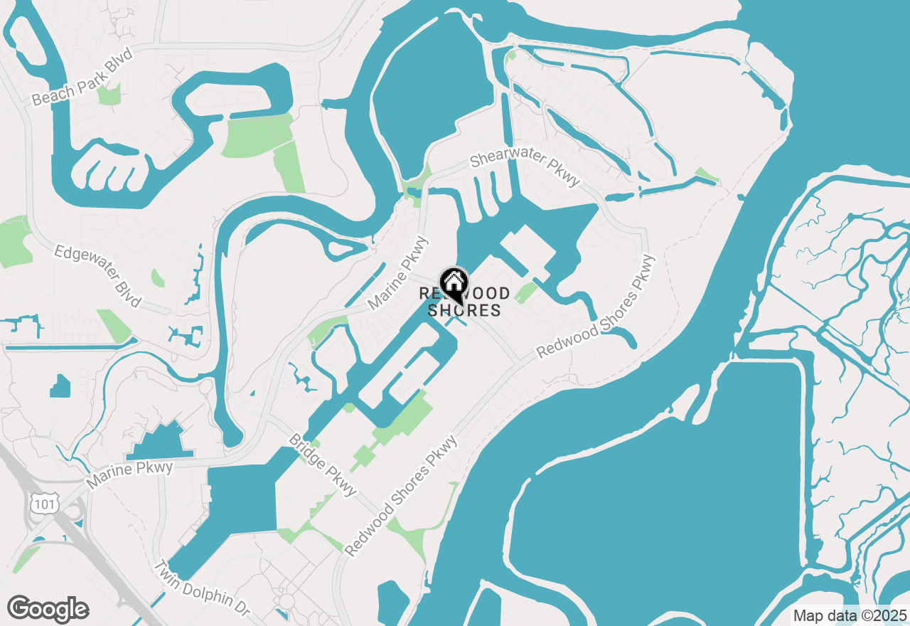 Map of 420 Barnegat Lane, Redwood Shores, CA 94065