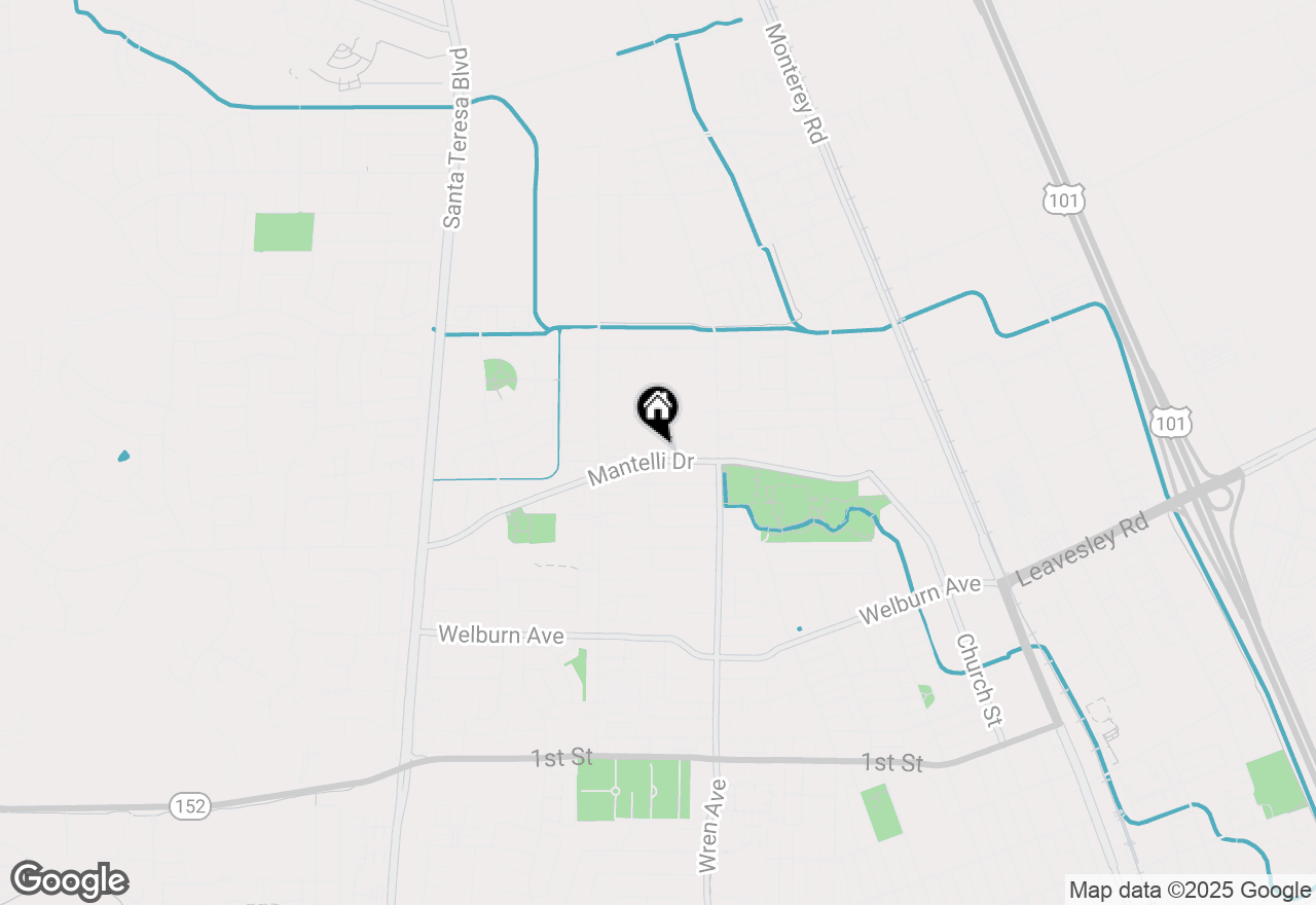 Map of 783 Mantelli Drive, Gilroy, CA 95020