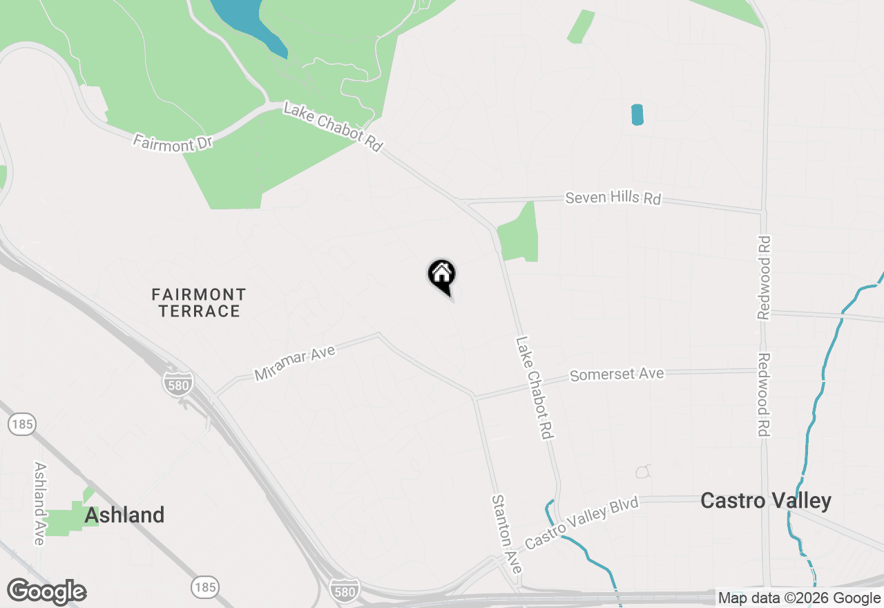 Map of 19175 Carlton Ave, Castro Valley, CA 94546