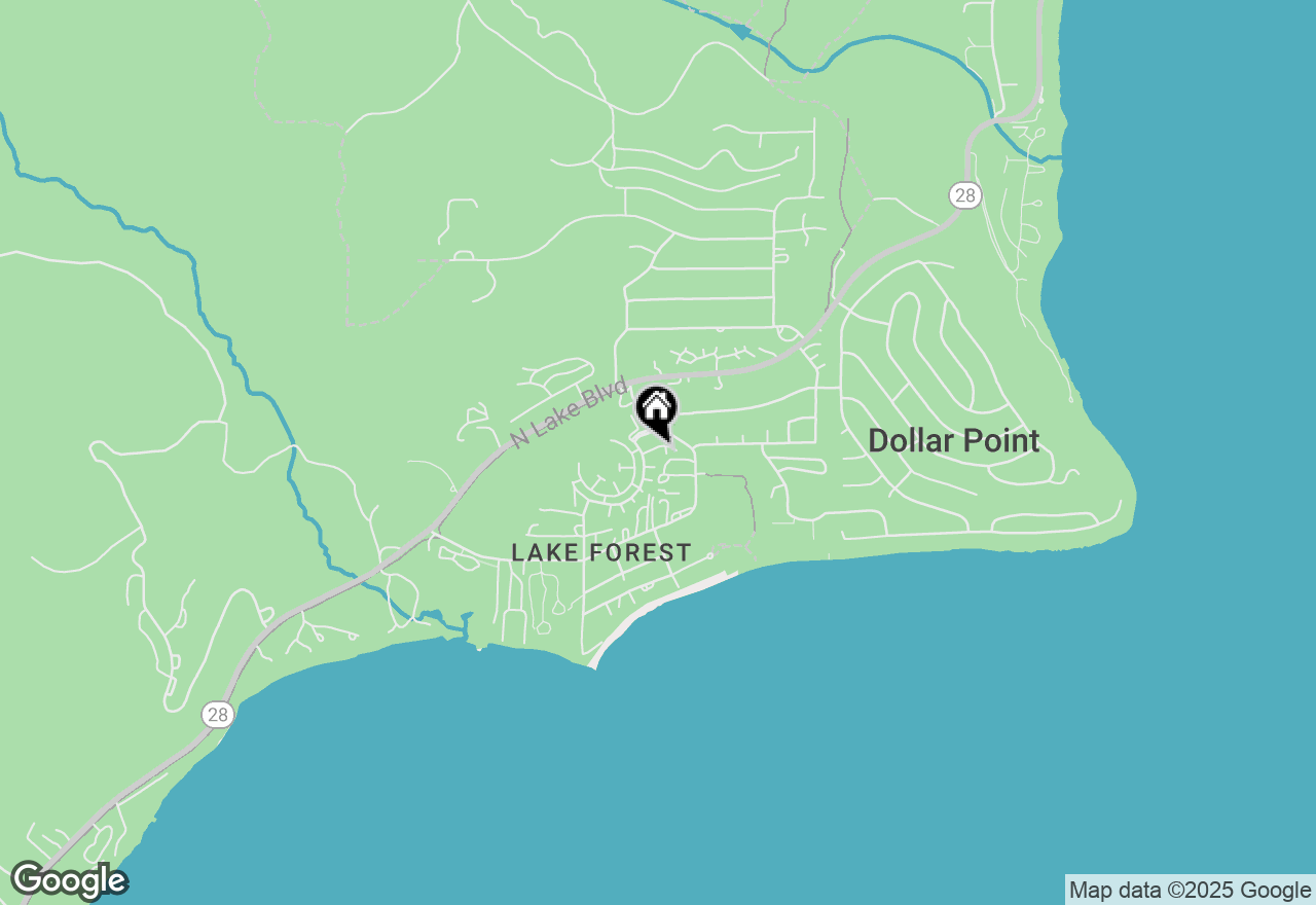 Map of 3101 Lake Forest Road #42, Tahoe City, CA 96145