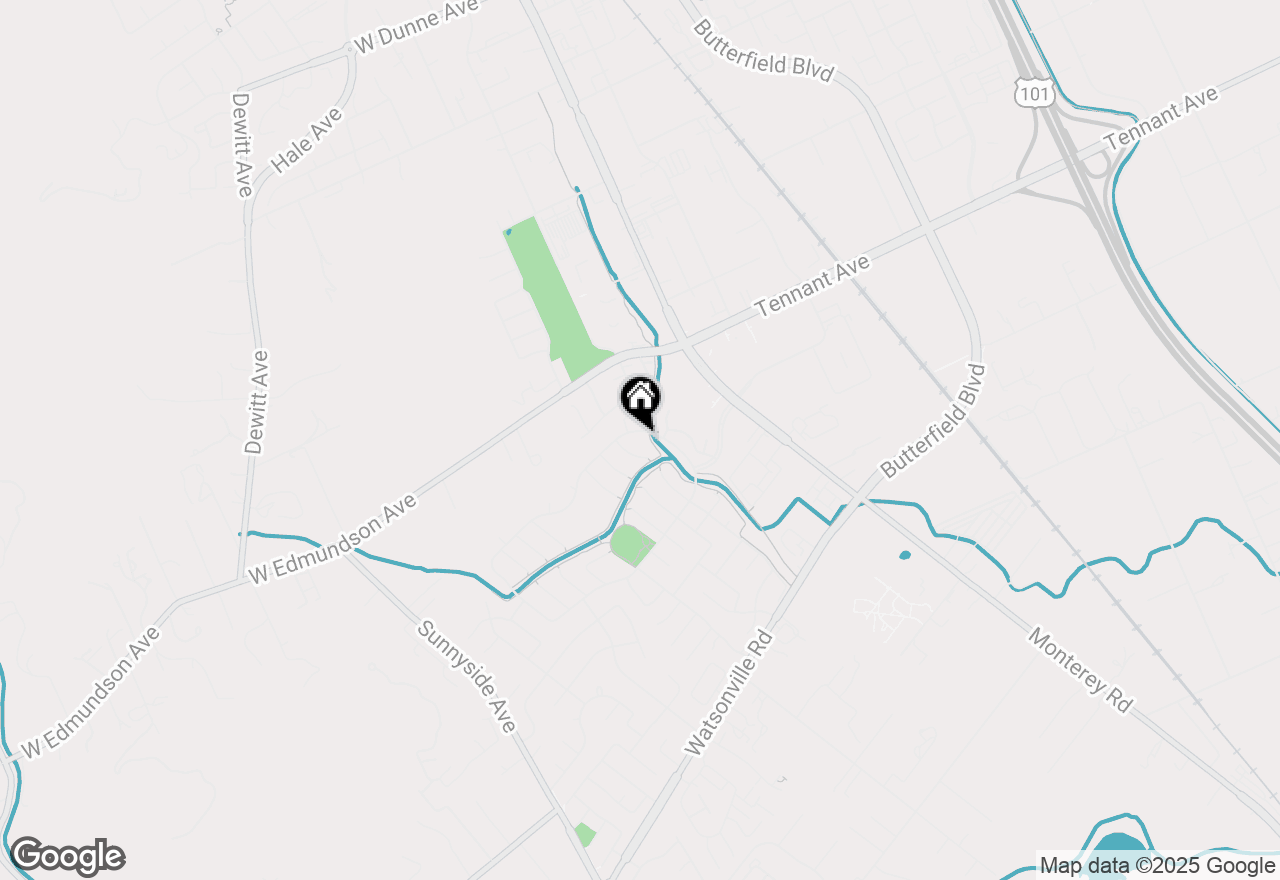 Map of 140 La Crosse Drive, Morgan Hill, CA 95037