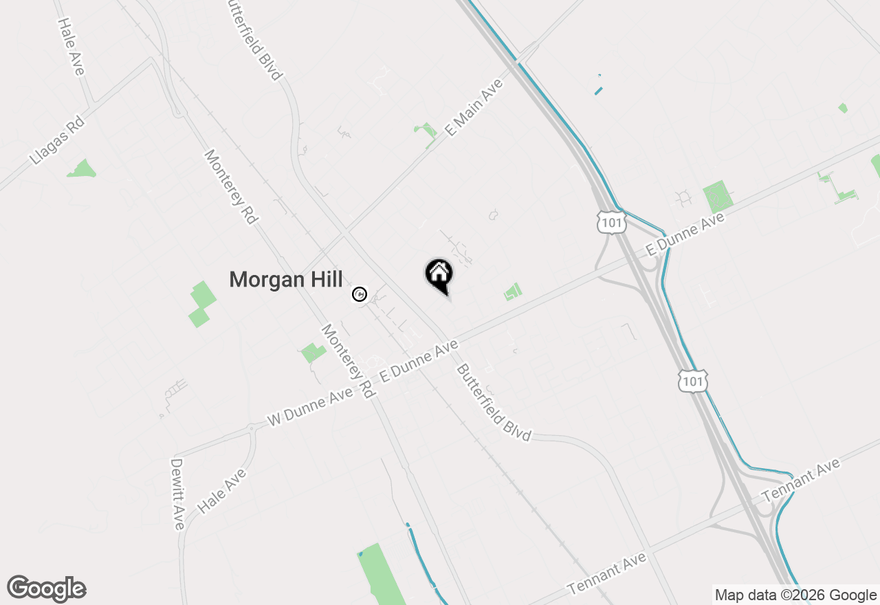 Map of 17171 Creekside Circle, Morgan Hill, CA 95037