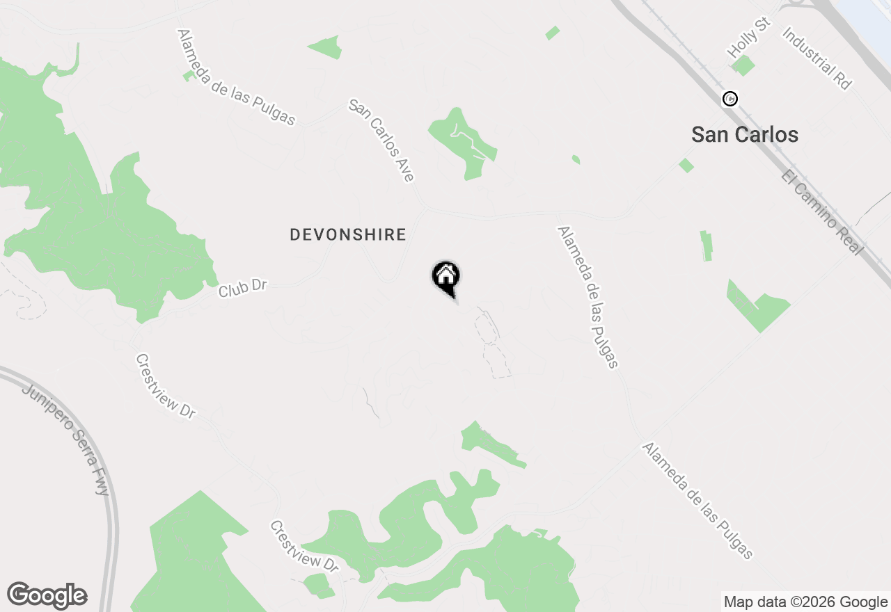 Map of 181 Coronado Avenue, San Carlos, CA 94070