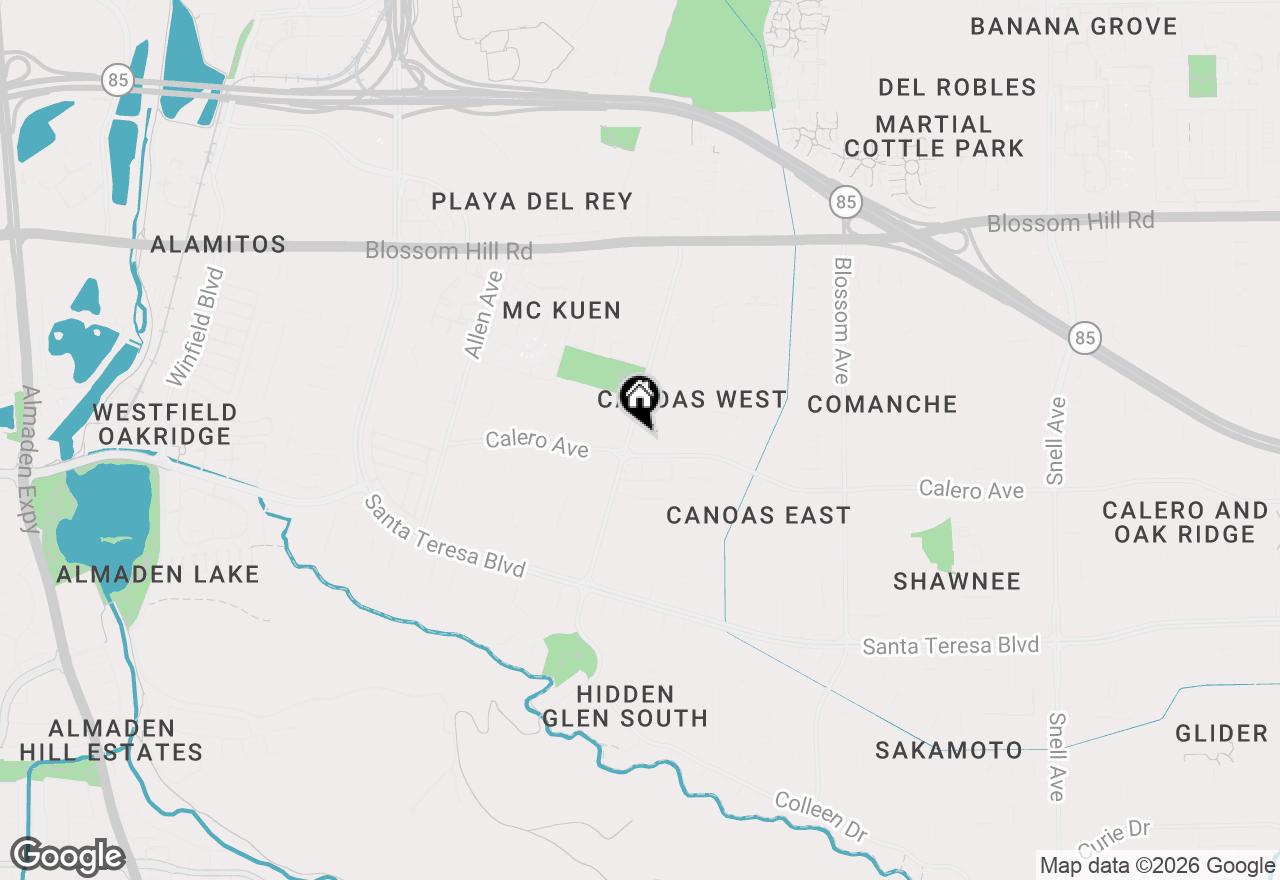 Map of 5896 Lalor Drive, San Jose, CA 95123
