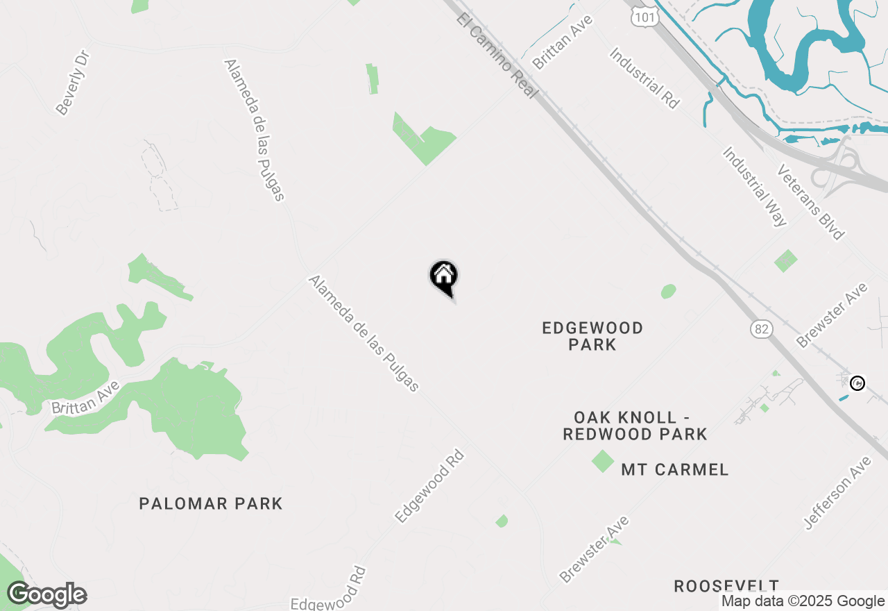 Map of 1471 Cordilleras Avenue, San Carlos, CA 94070