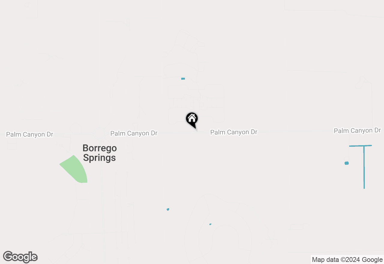 Map of 1010 Palm Canyon Dr #190, Borrego Springs, CA 92004