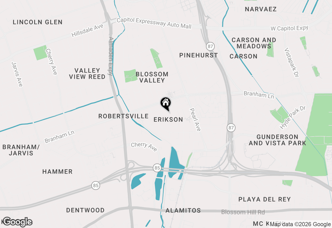 Map of 4745 Oyster Bay Drive, San Jose, CA 95136