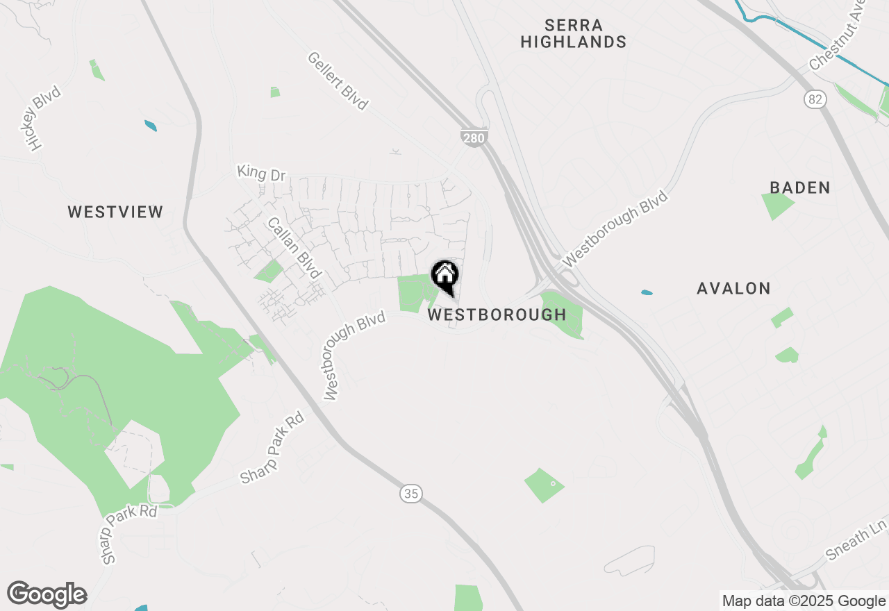 Map of 2449 Unwin Court, South San Francisco, CA 94080