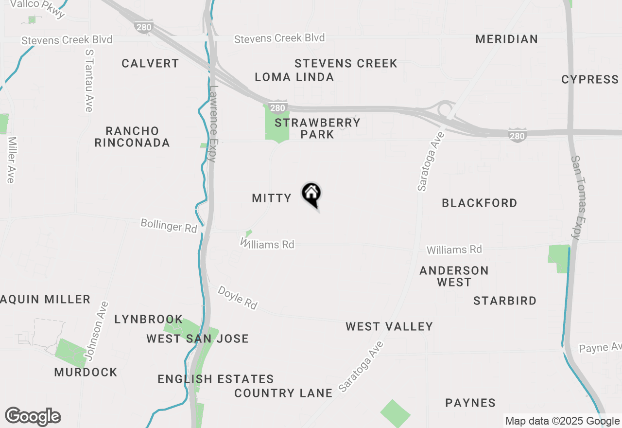 Map of 920 Longwood Lane, San Jose, CA 95129