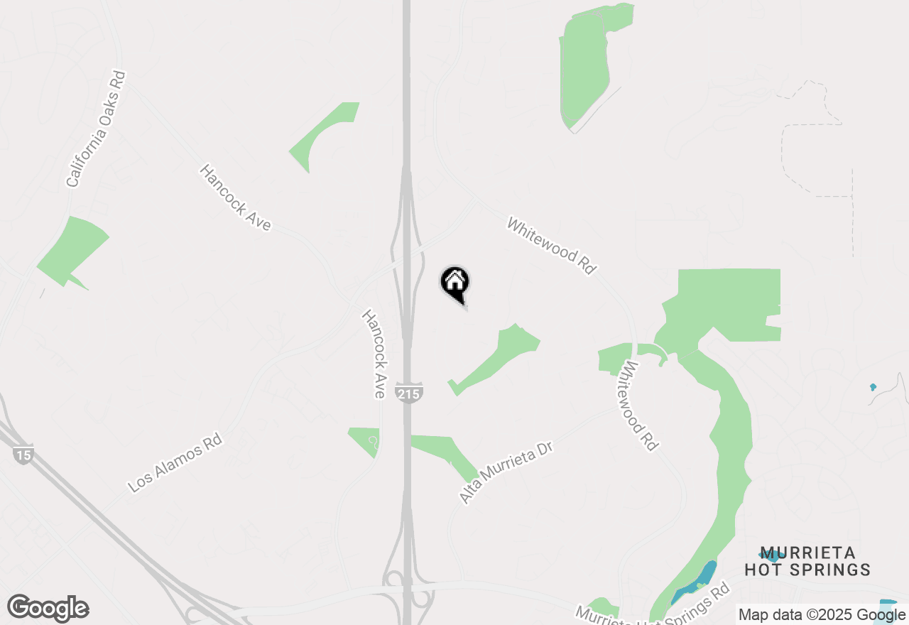 Map of 25099 Calle Entradero, Murrieta, CA 92563