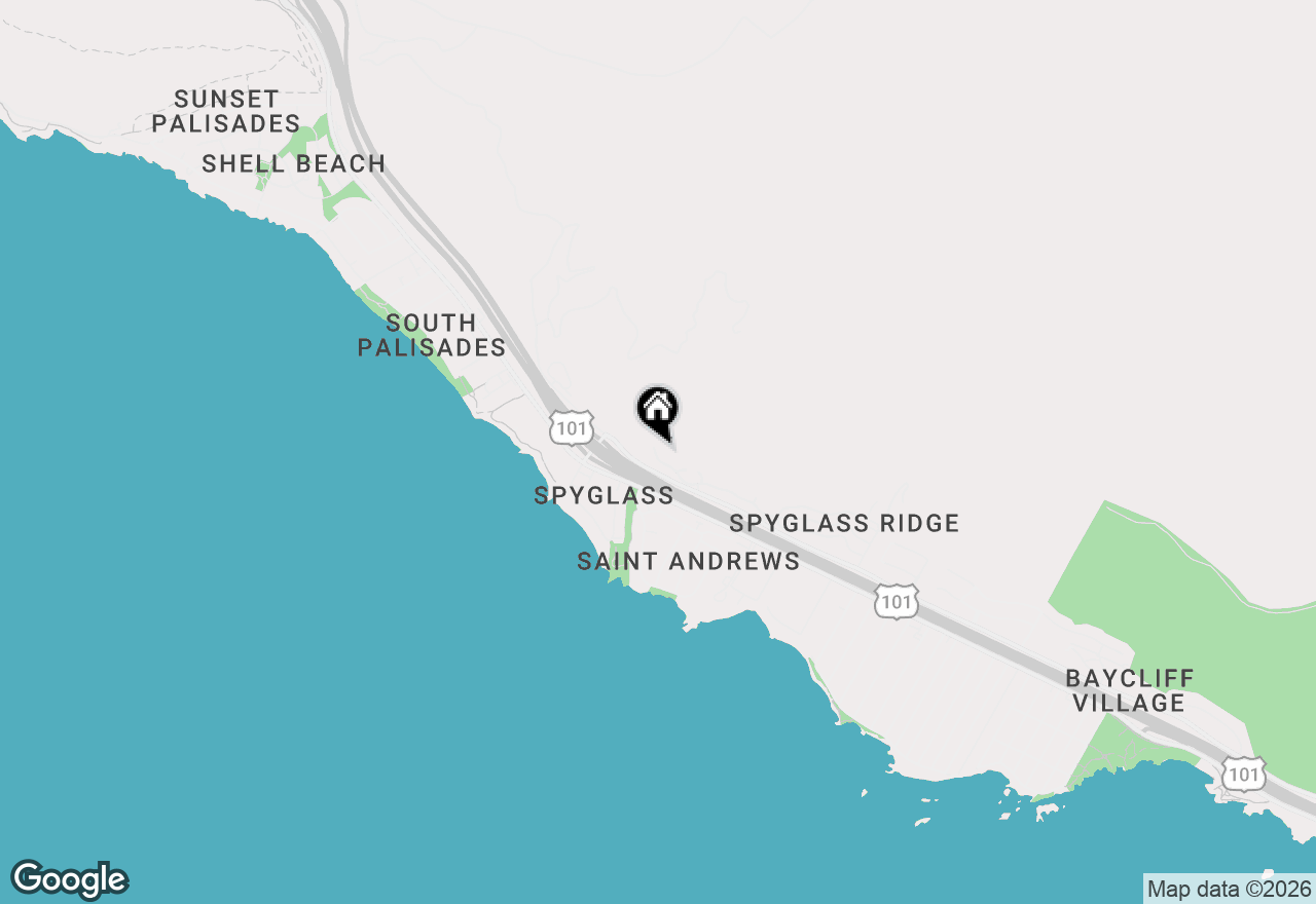 Map of 2736 Barcelona Street, Pismo Beach, CA 93449