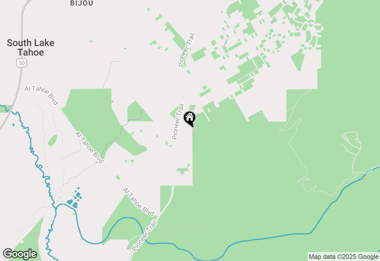 Map of 3511 Bode Drive, South Lake Tahoe, CA 96150