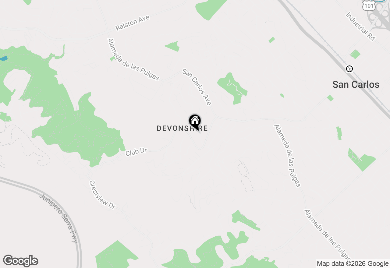 Map of 179 Bay View Drive, San Carlos, CA 94070