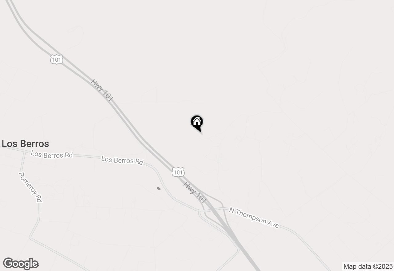 Map of 225 Broken Arrow Road, Nipomo, CA 93444