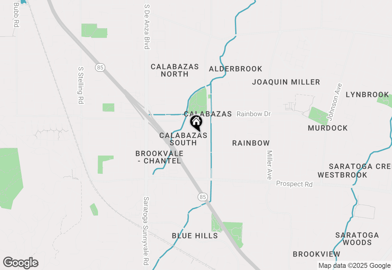 Map of 1394 Buckthorne Way, San Jose, CA 95129