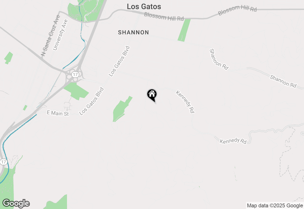 Map of 120 Pinta Court, Los Gatos, CA 95030