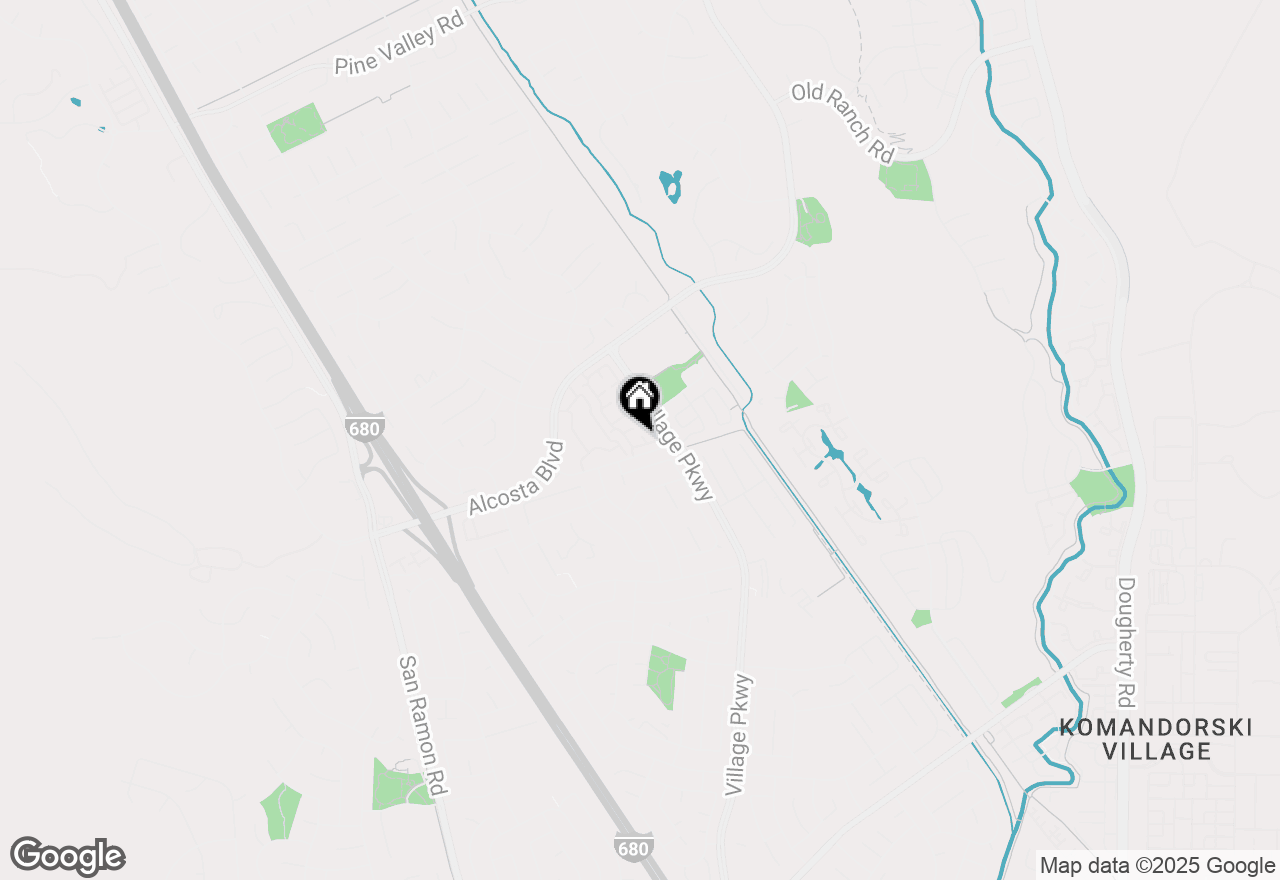 Map of 1 Lupine Ln, San Ramon, CA 94583