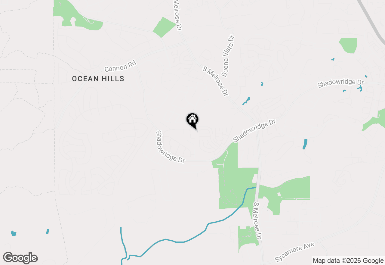 Map of 1910 Willow Ridge, Vista, CA 92081