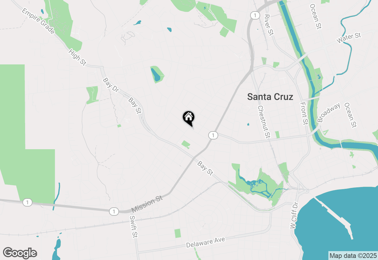 Map of 331 Van Ness Avenue, Santa Cruz, CA 95060