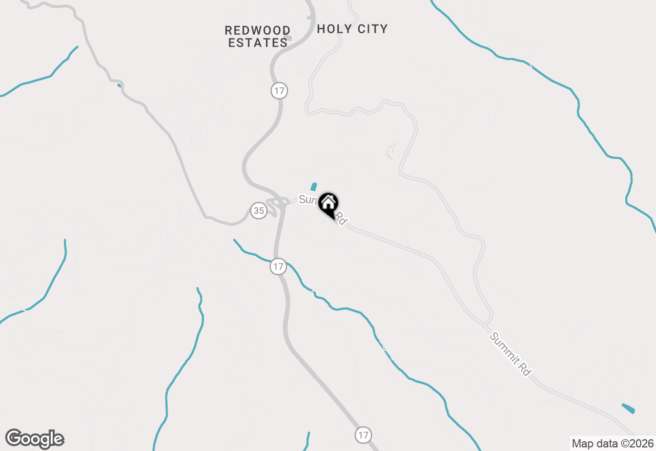 Map of 22430 Summit Road, Los Gatos, CA 95033