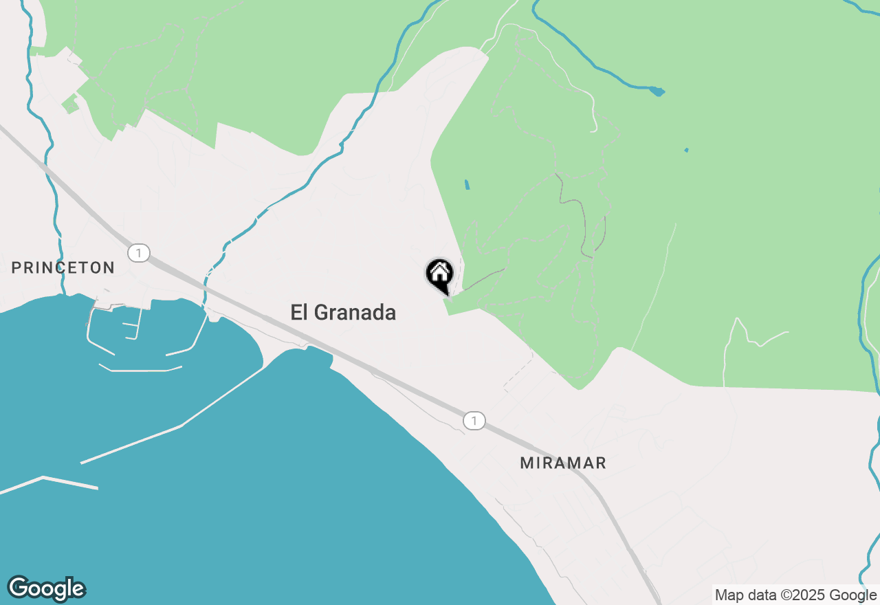 Map of 422 Santa Maria Avenue, El Granada, CA 94018
