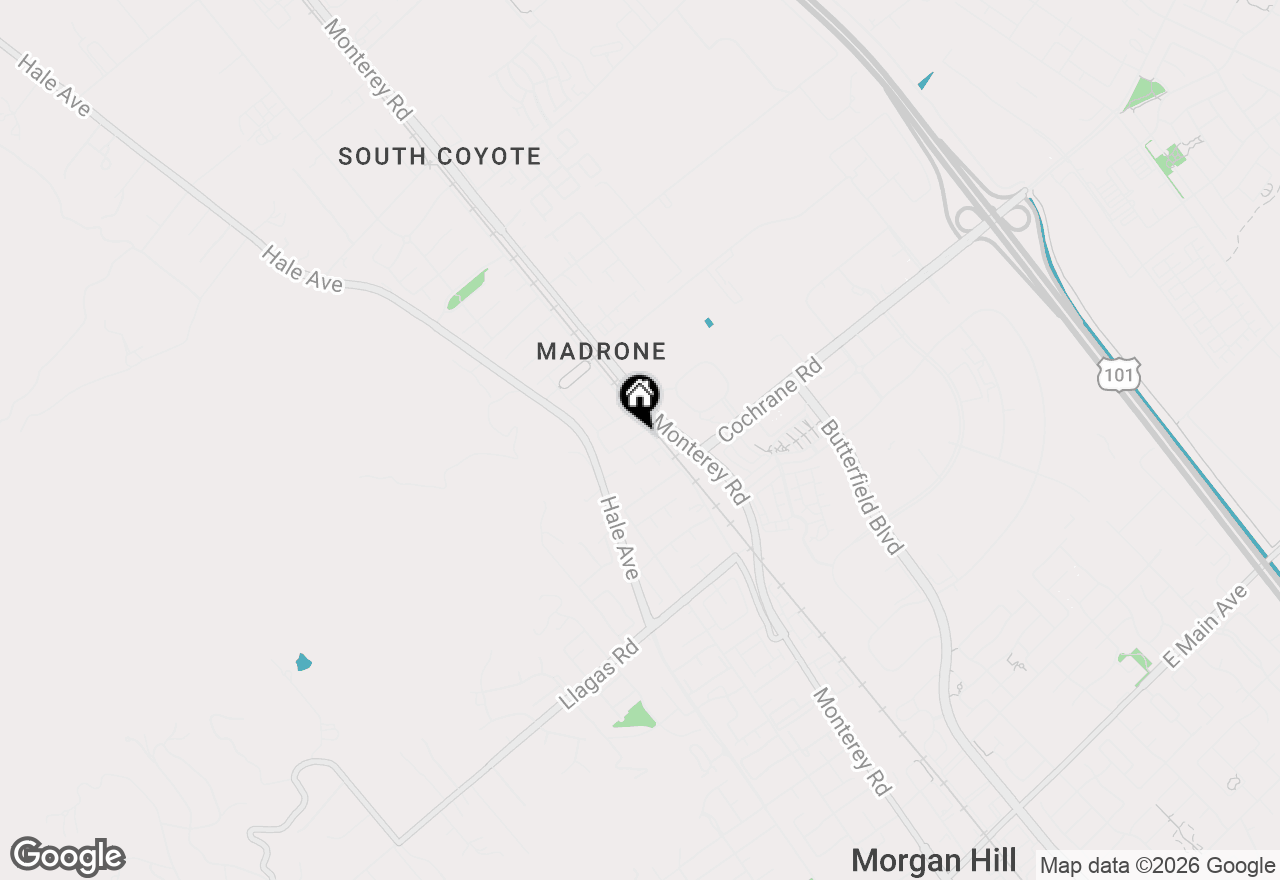 Map of 120 Campoli Drive, Morgan Hill, CA 95037