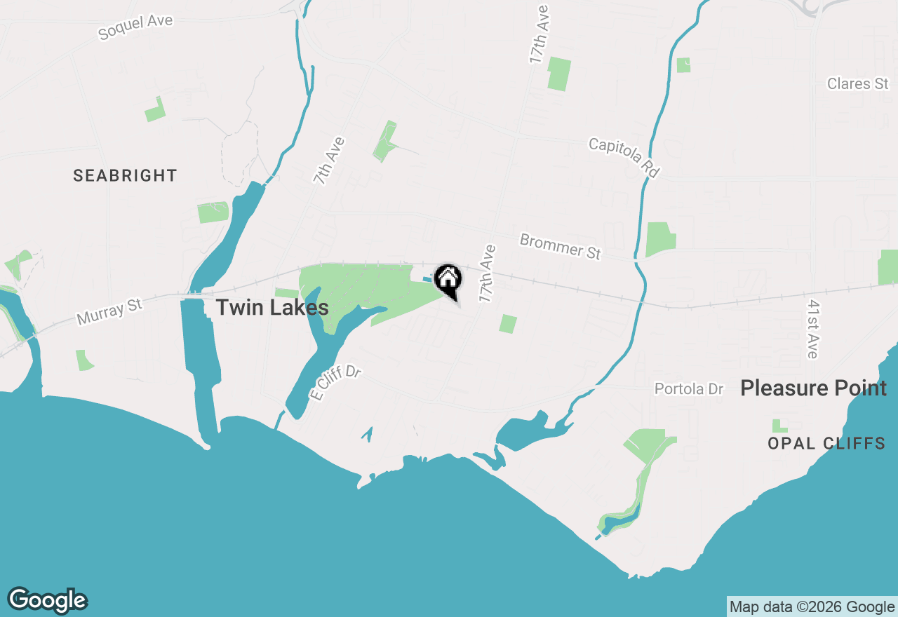 Map of 1555 Merrill Street #7, Santa Cruz, CA 95062