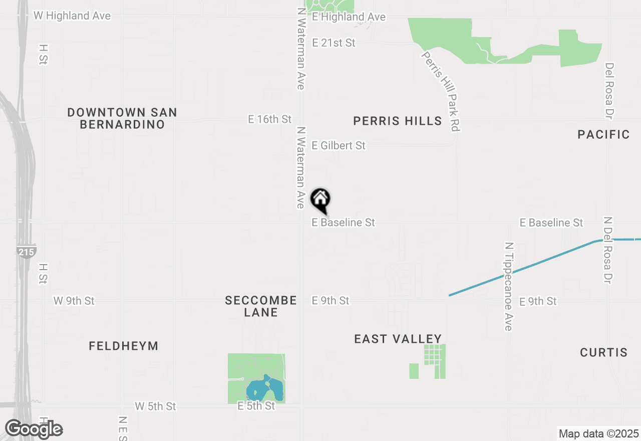 Map of 398 Baseline Street, San Bernardino, CA 92410