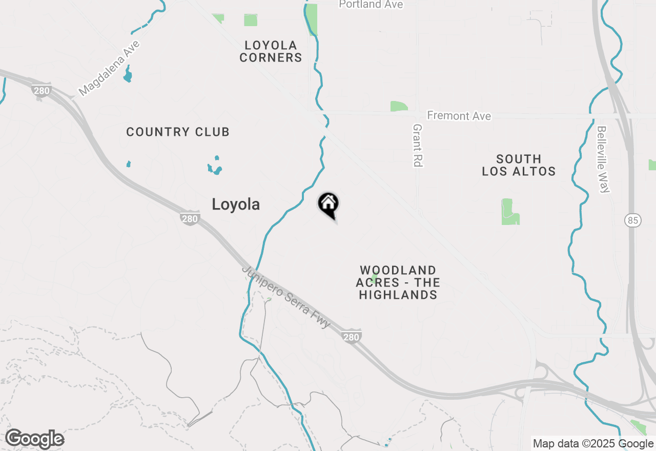 Map of 1061 Saint Joseph Avenue, Los Altos, CA 94024