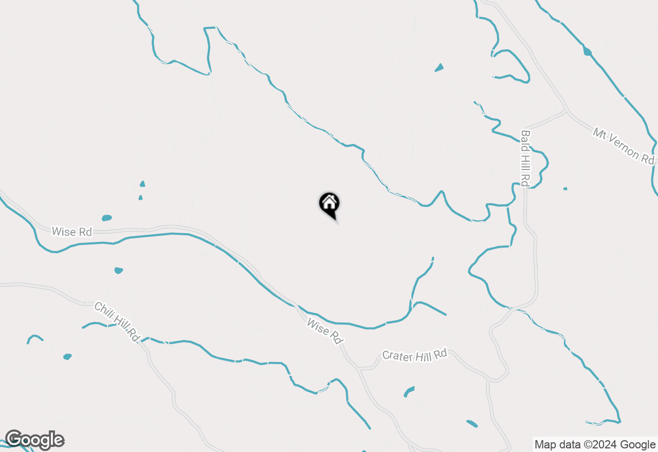 Map of 2452 Coefield Road, Auburn, CA 95603