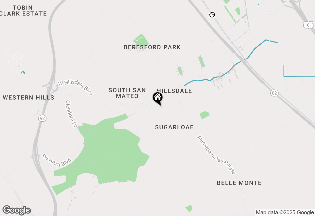 Map of 700 Laurelwood Drive, San Mateo, CA 94403