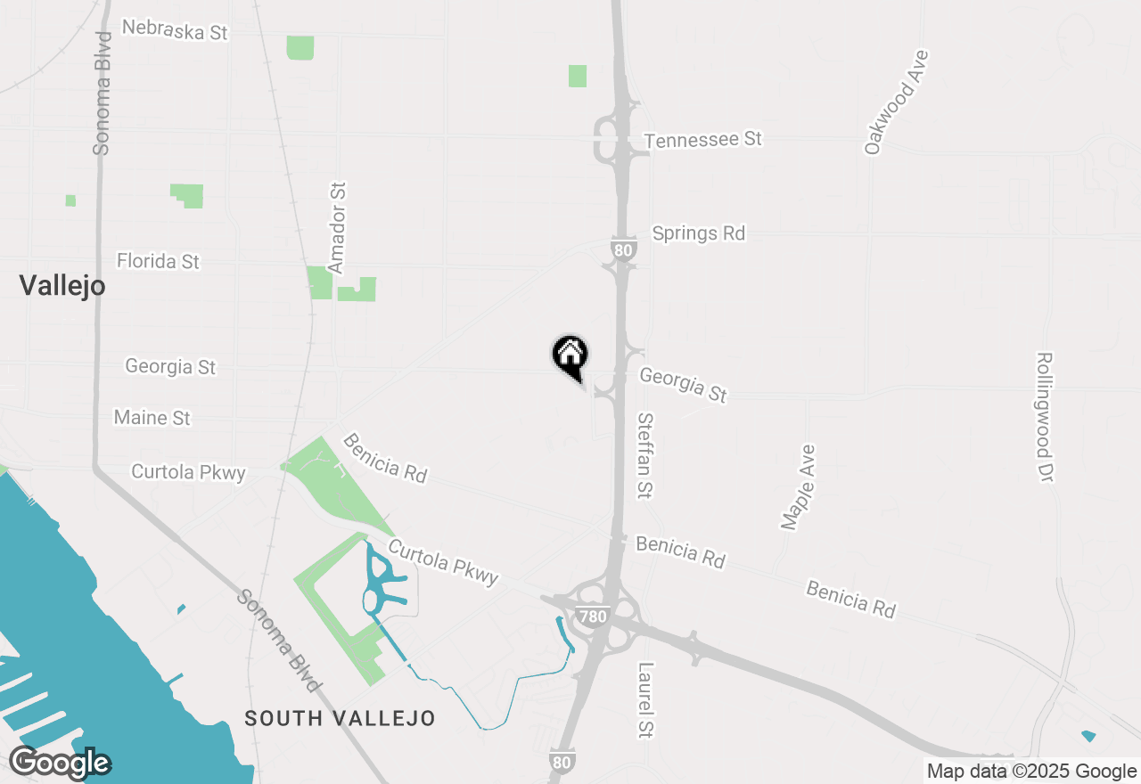 Map of 111 Phelan Ave, Vallejo, CA 94590