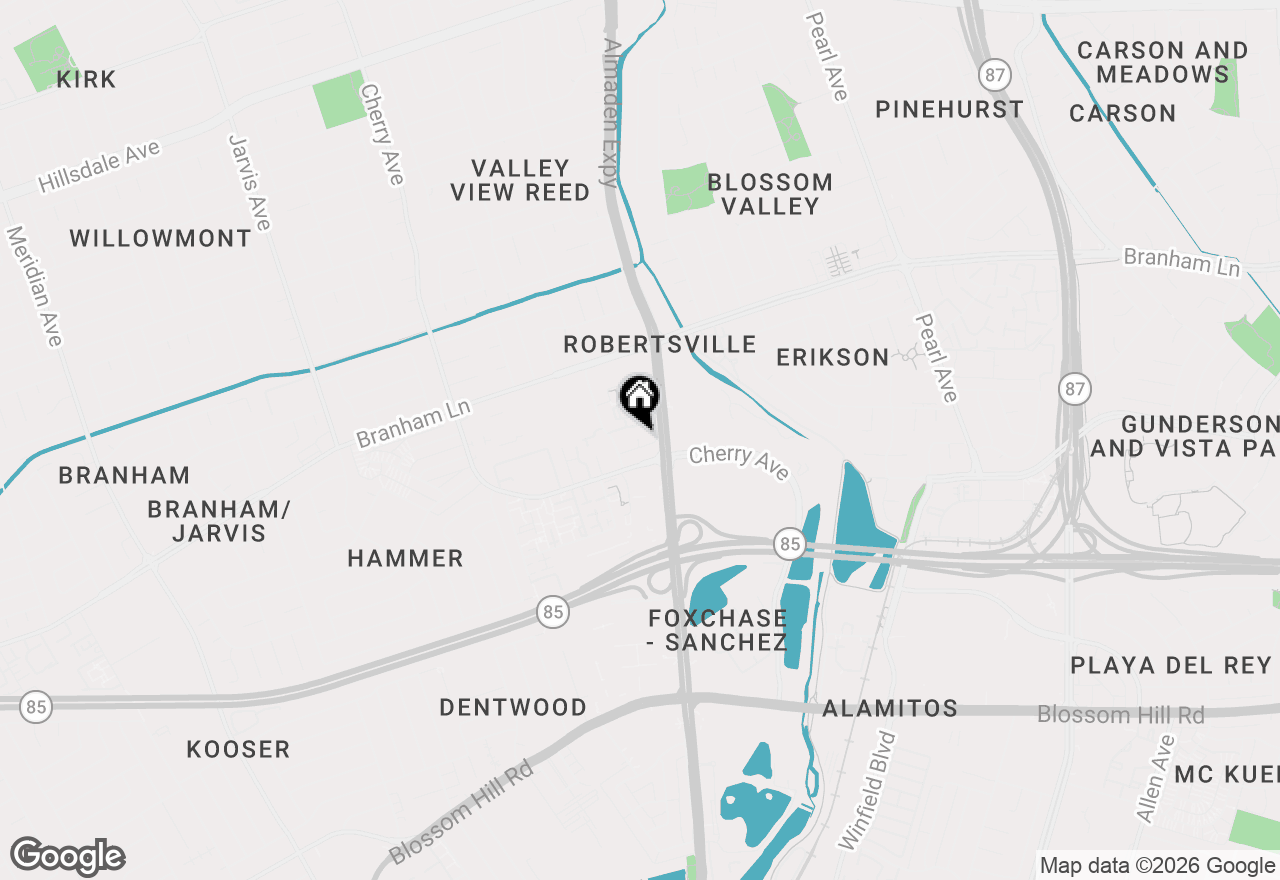 Map of 1131 Luchessi Drive, San Jose, CA 95118