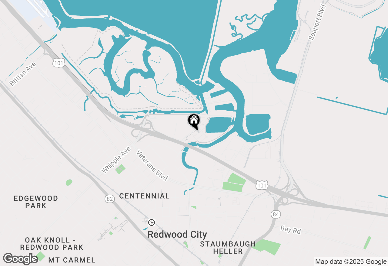 Map of 630 Bair Island Road #106, Redwood City, CA 94063