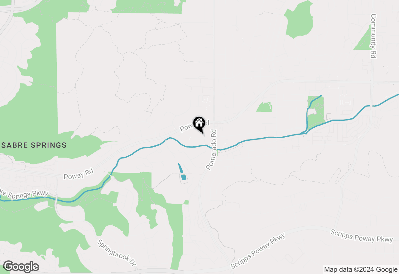 Map of 12316 Oak Knoll Rd, Poway, CA 92064