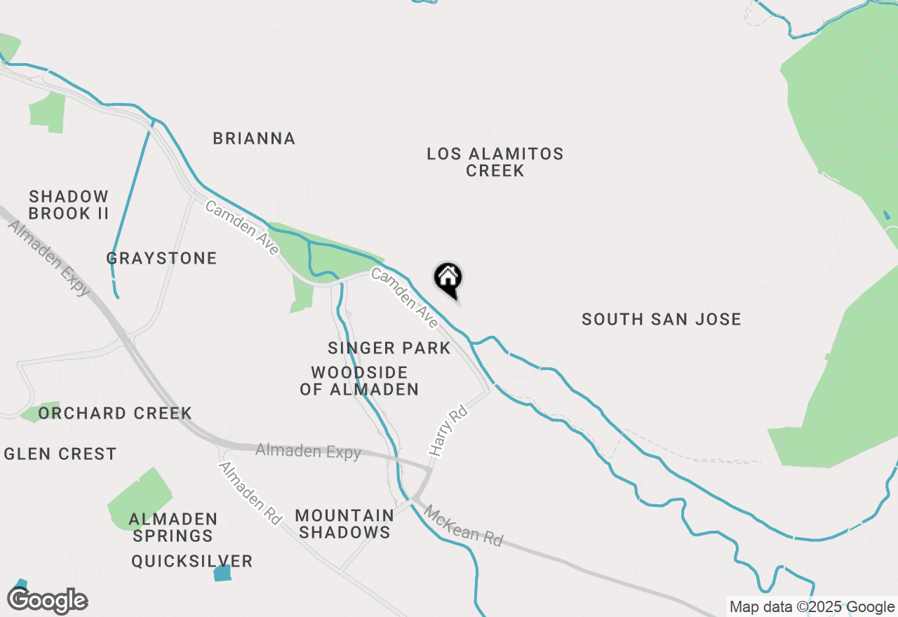 Map of 20560 Henwood Road, San Jose, CA 95120