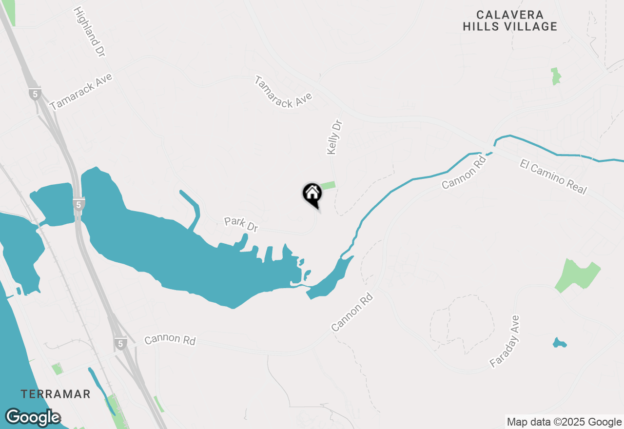 Map of 4884 Park Dr., Carlsbad, CA 92008