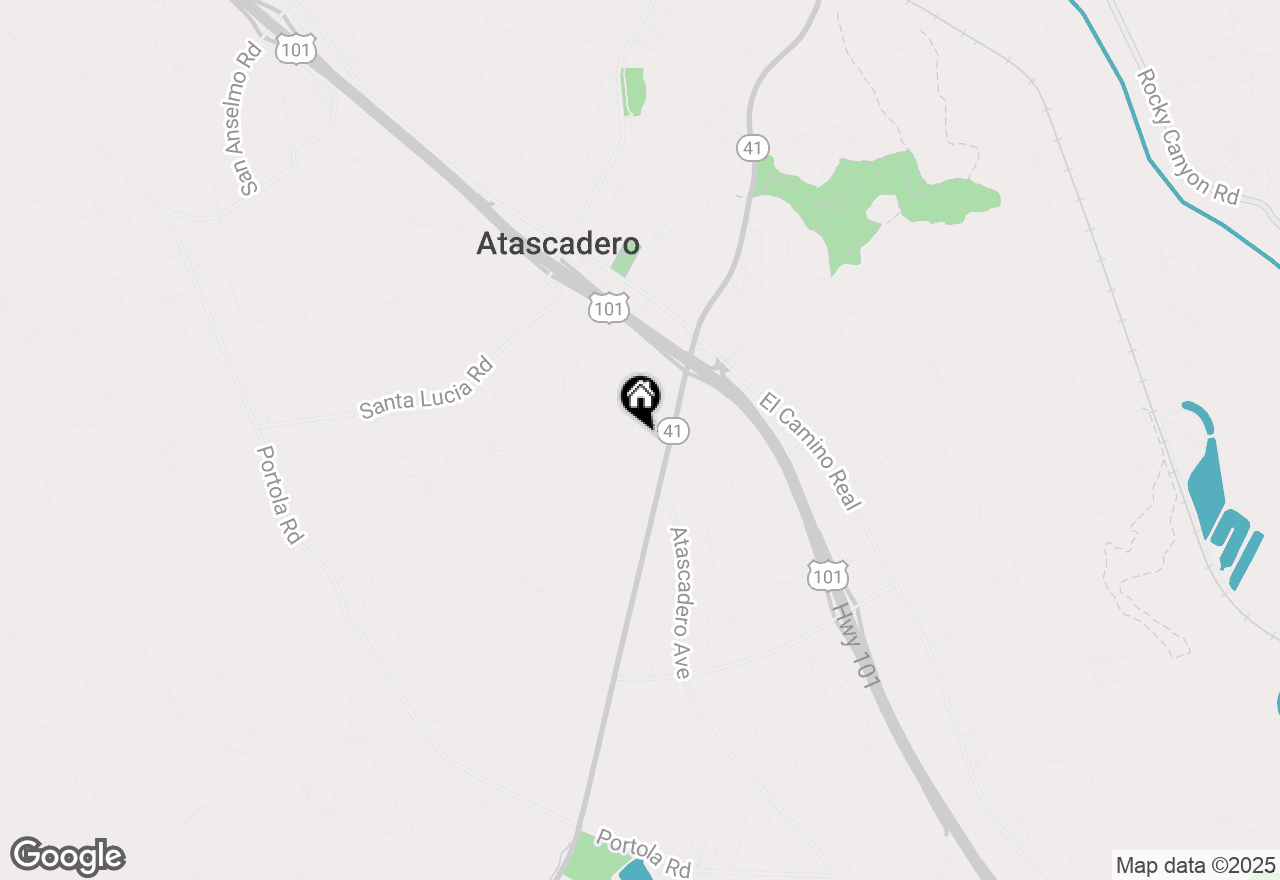 Map of 6855 Atascadero Avenue, Atascadero, CA 93422