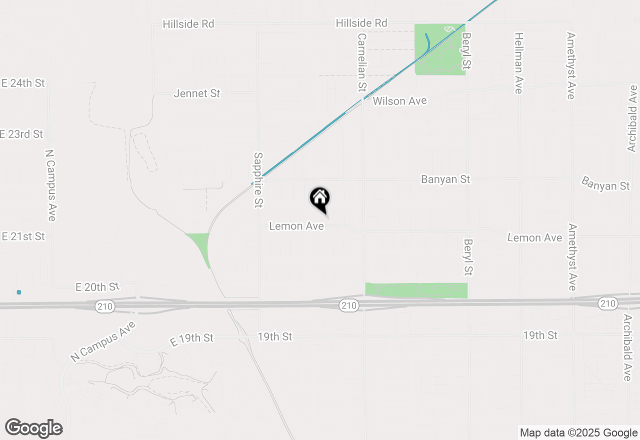 Map of 6254 Hollyoak Drive, Rancho Cucamonga, CA 91701